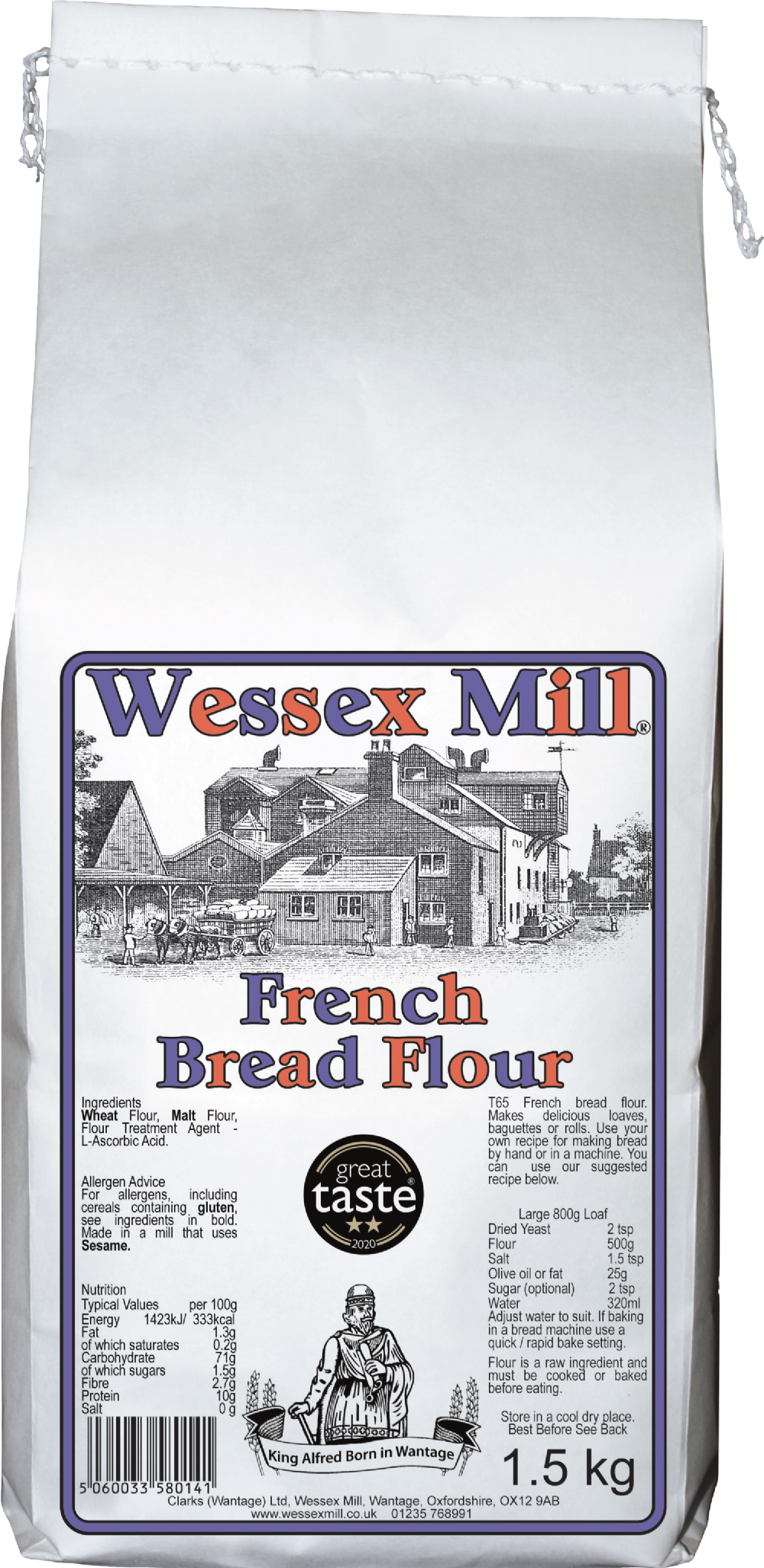 Wessex Mill French Bread Flour 1.5Kg