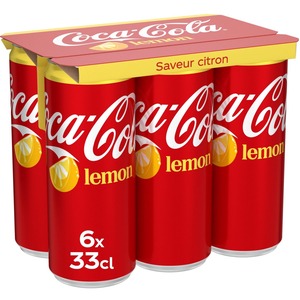 Coca Cola Lemon (Cans) 6x33cl
