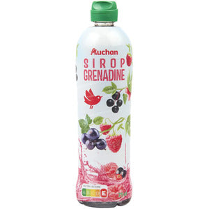 Auchan Grenadine Fruit Cordial 75cl