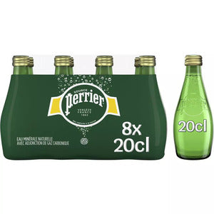 Perrier Mineral Water (Glass Bottles) 8x20cl