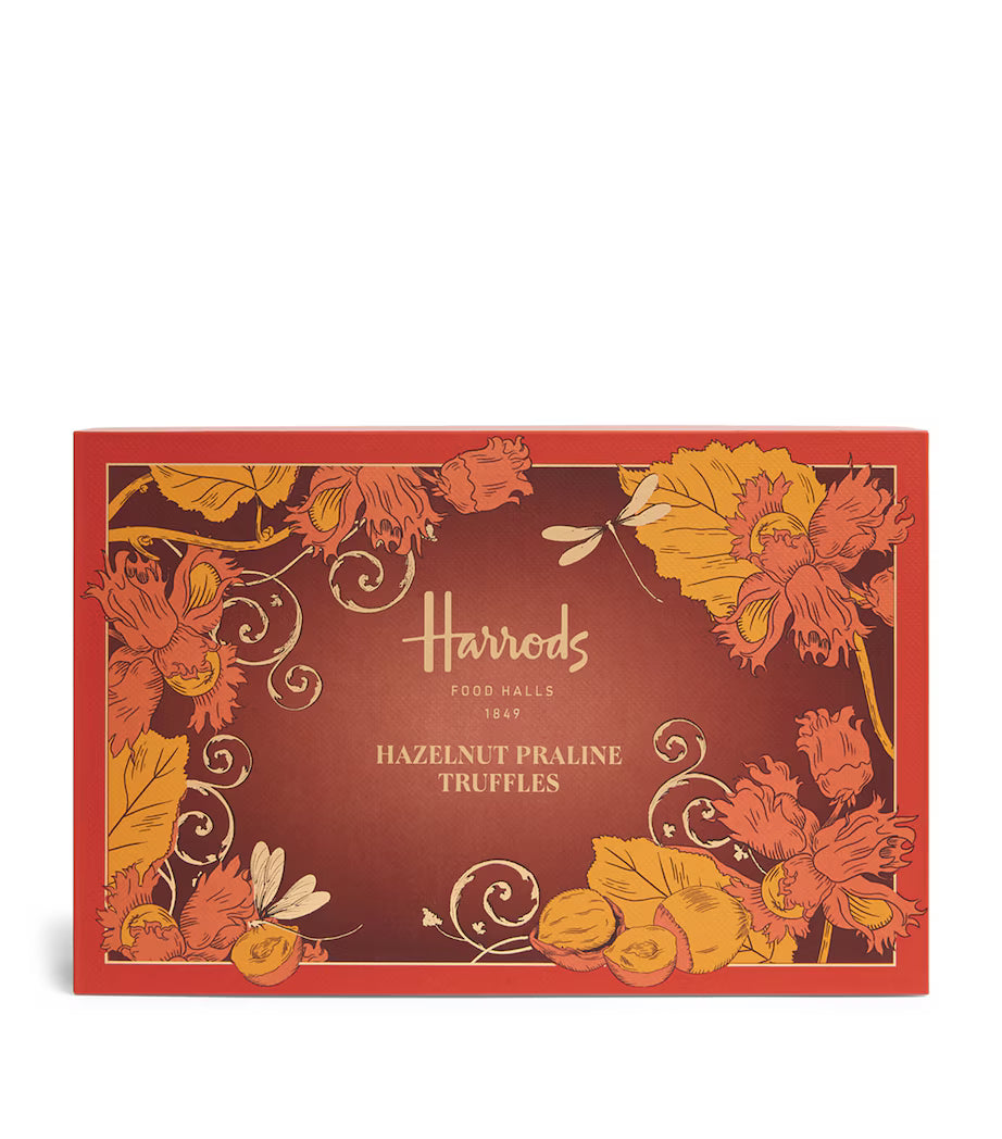 Harrods Hazelnut Praline 15-Piece Truffles 200g