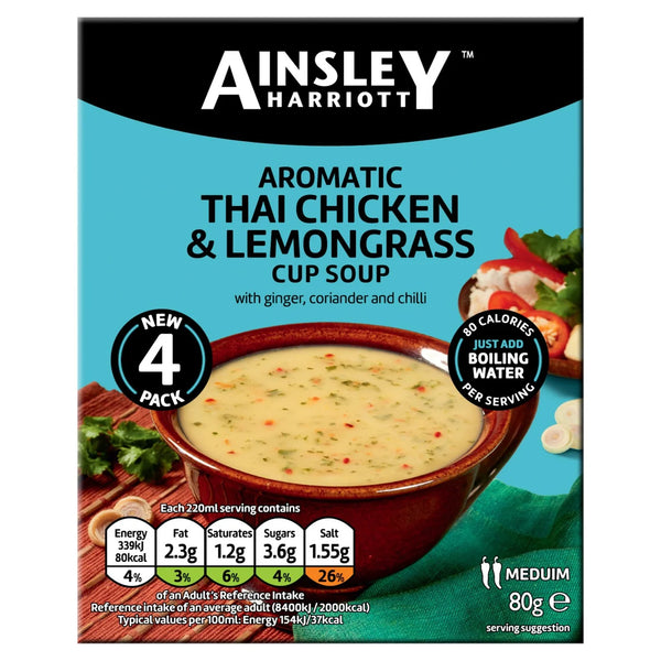 Ainsley Harriott Aromatic Thai Chicken & Lemongrass Cup Soup