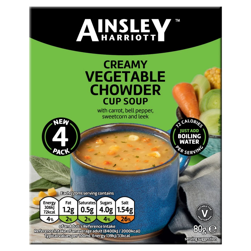 Ainsley Harriot Vegetable Chowder Cup Soup 75g
