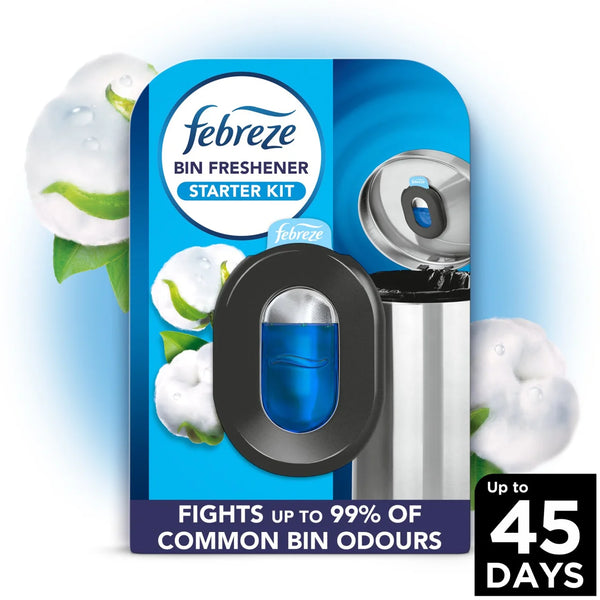 Febreze Bin Freshener Starter Kit Cotton Fresh