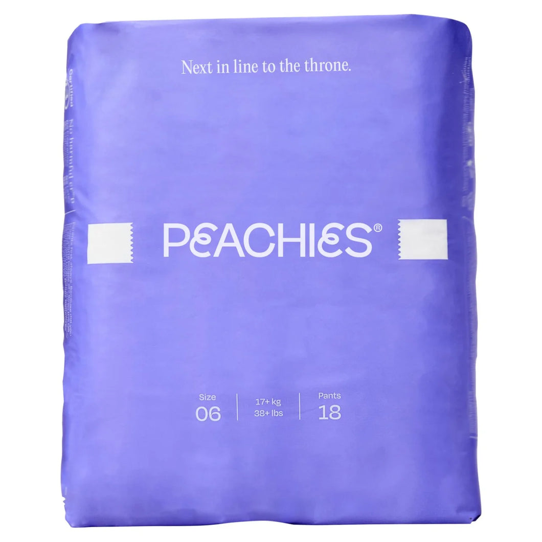 PEACHIES Premium Pants Size 06 (17+ kg), Single Pack