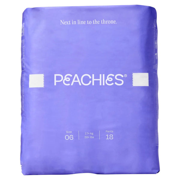 PEACHIES Premium Pants Size 06 (17+ kg), Single Pack