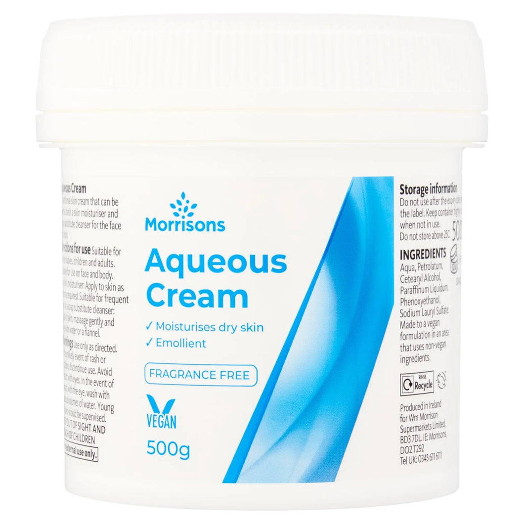 Morrisons Aqueous Cream 500g