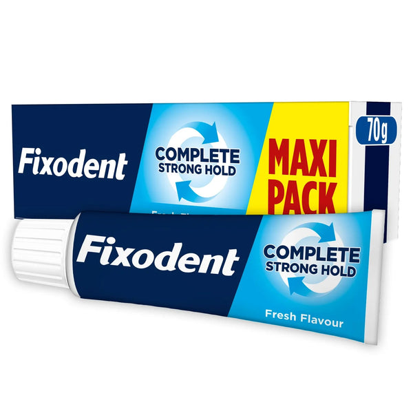 Fixodent Complete Strong Hold Fresh Flavour Denture Adhesive 70g
