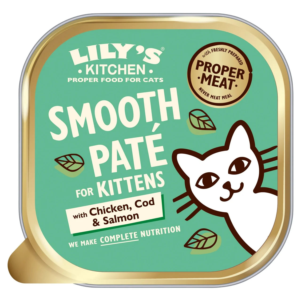 Lily's Kitchen Chicken & Cod with Salmon Pate for Kittens - 85g