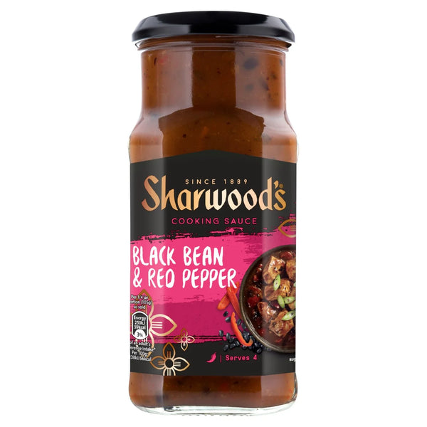 Sharwood's Stir Fry Black Bean & Red Pepper Sauce, 425g