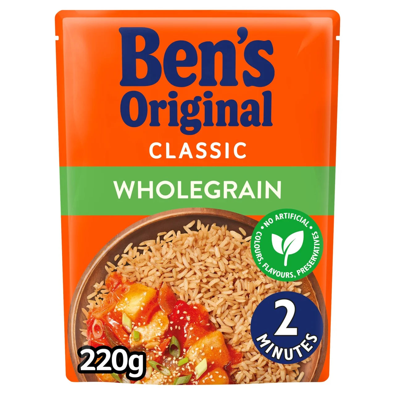 Ben's Original Wholegrain Microwave Rice 220g