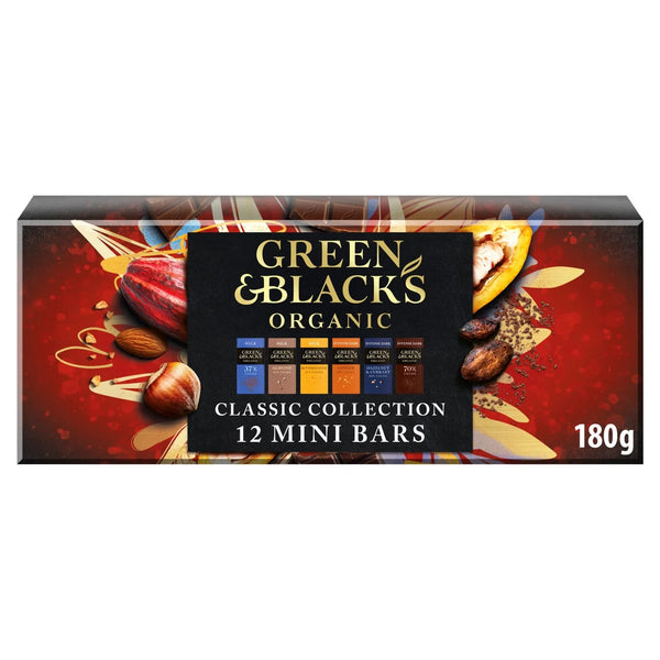Green & Black's Organic Classic Chocolate Collection 12x15g