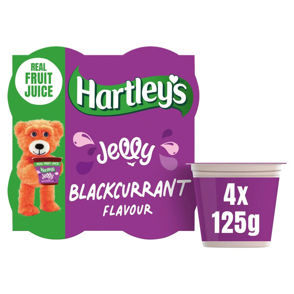 Hartley's Blackcurrent Jelly 4x125g