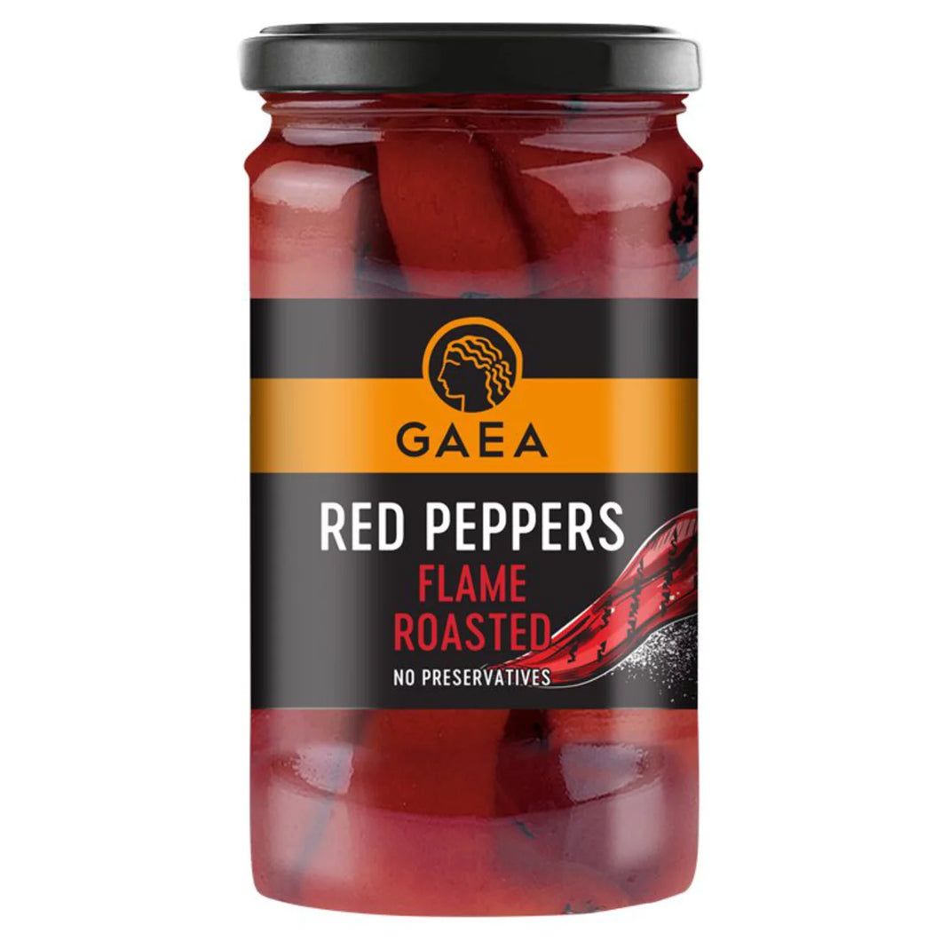 Gaea Red Peppers Flame Roasted 290g
