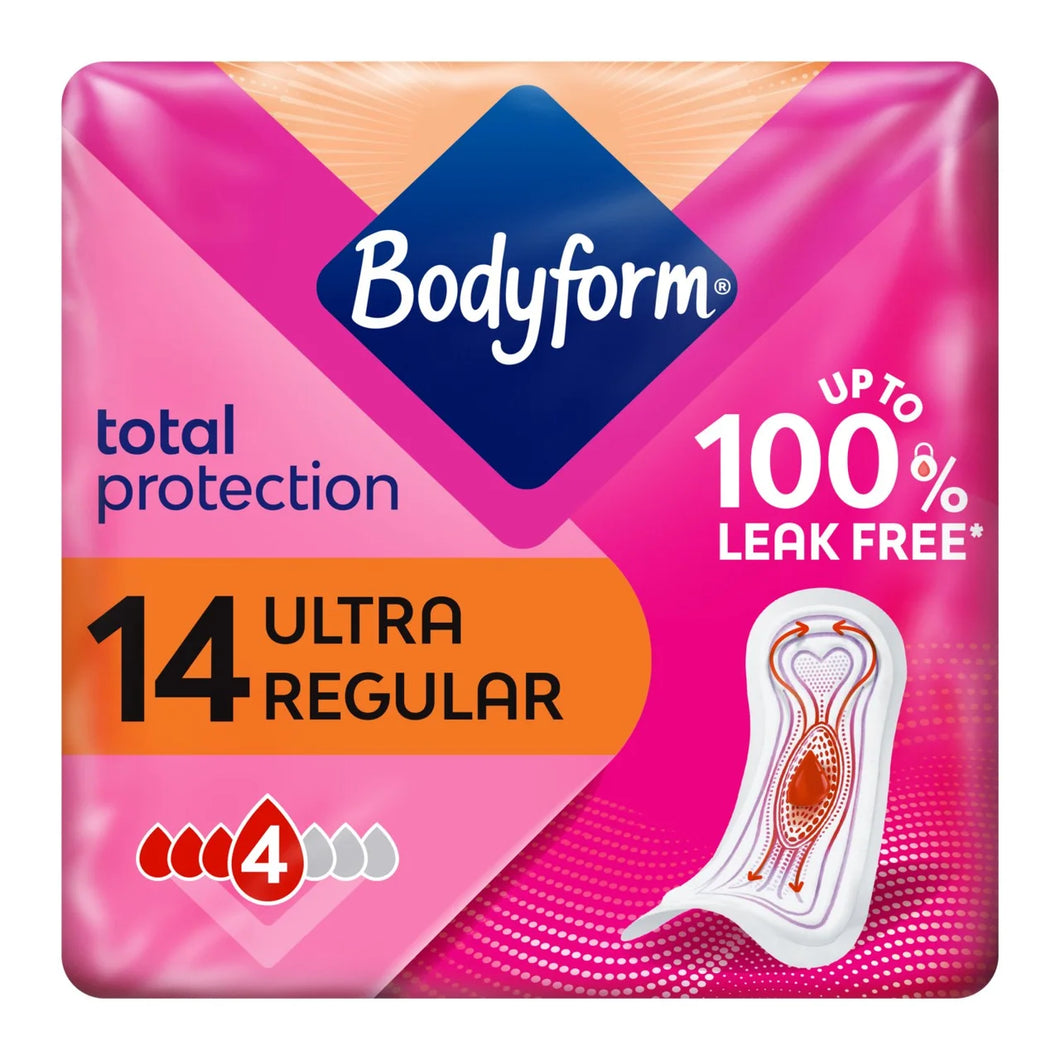Bodyform Ultra Normal Sanitary Towels 14 Per Pack