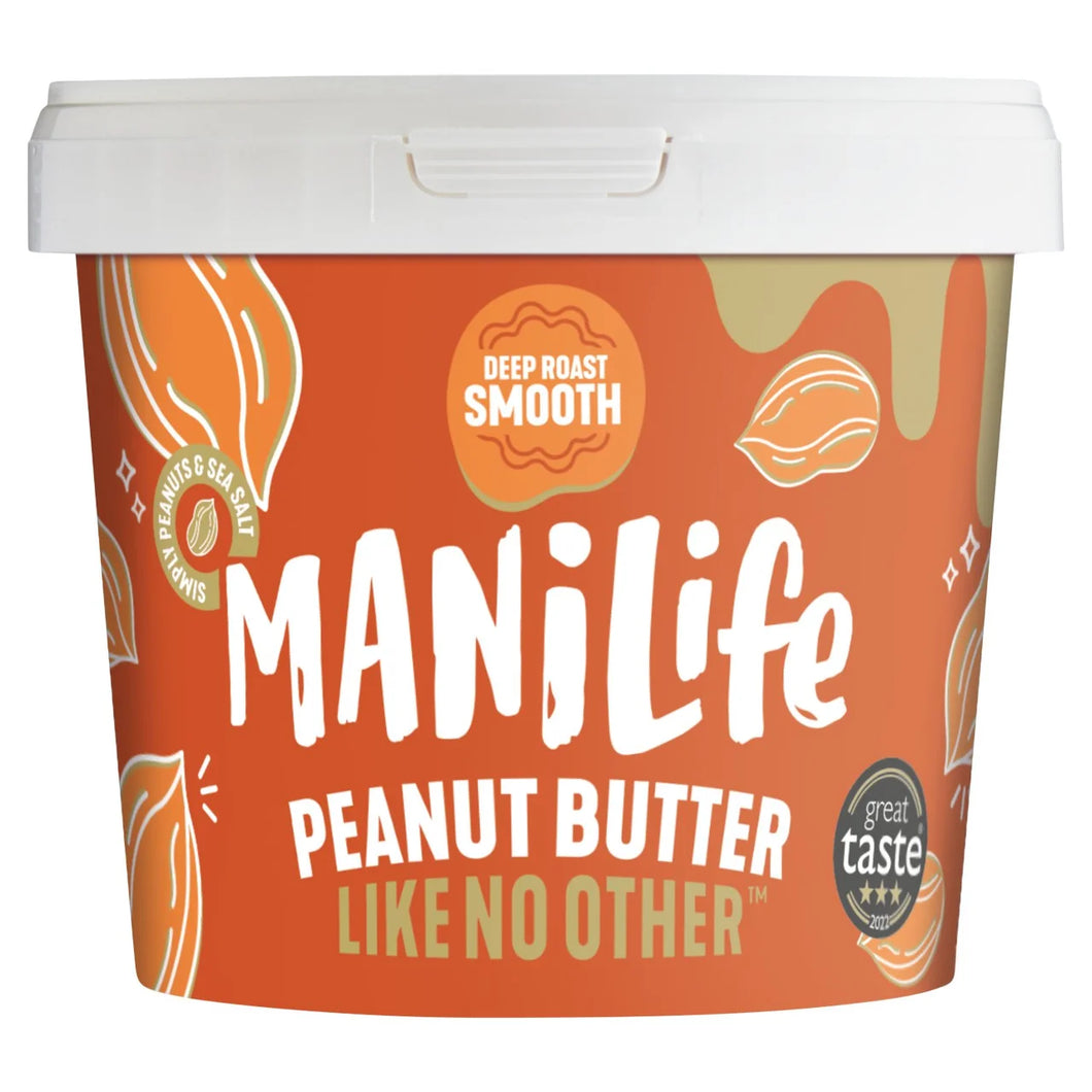 ManiLife Deep Roast Smooth Peanut Butter 900g