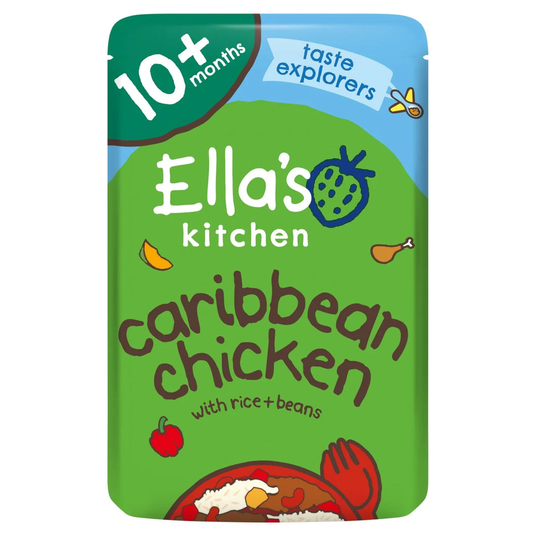 Ella's Kitchen Caribbean Chicken Baby Food Pouch 10+ Months - 190g