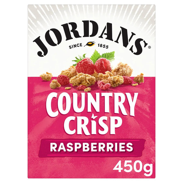 Jordans Country Crisp Raspberry Breakfast Cereal 450g