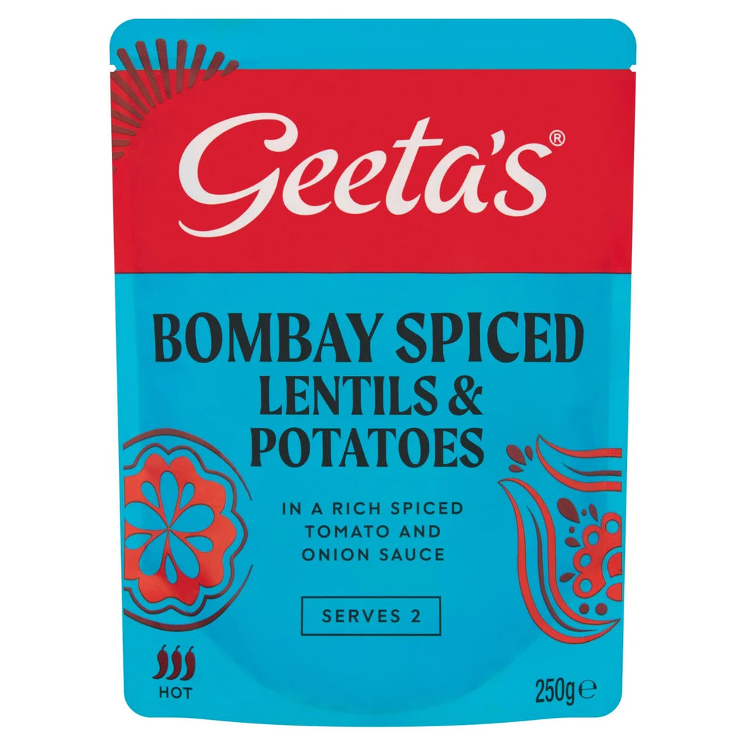 Geeta's Bombay Spiced Lentils & Potatoes - 250g