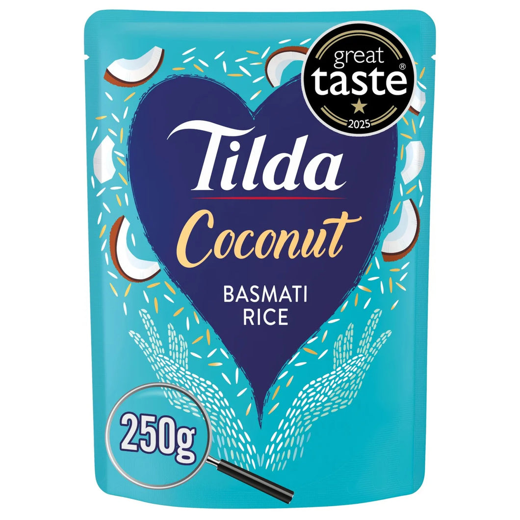Tilda Microwave Coconut Basmati Rice - 250g