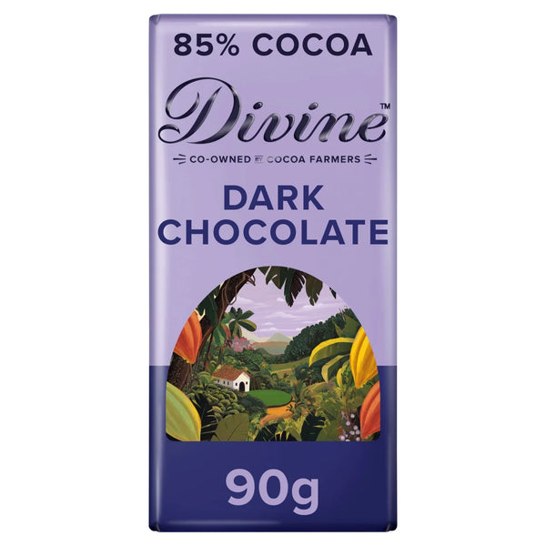 Divine 85% Dark Chocolate 90g