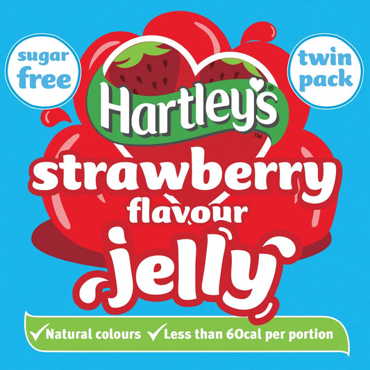 Hartley's Sugar Free Strawberry Jelly Crystals 23g