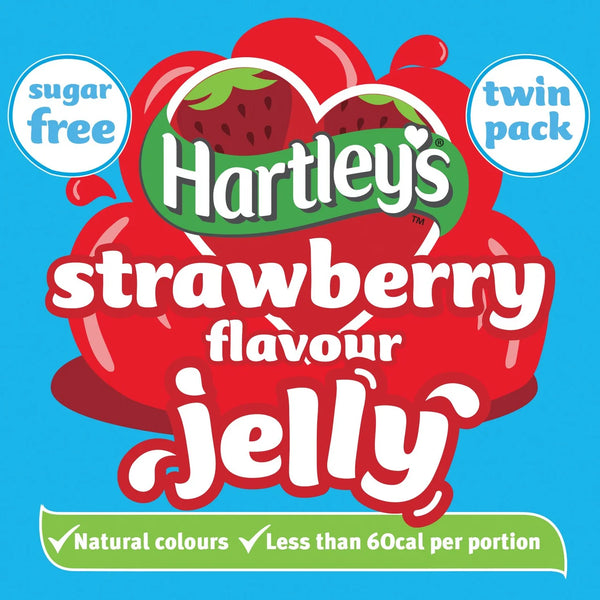 Hartley's Sugar Free Strawberry Jelly Crystals 23g