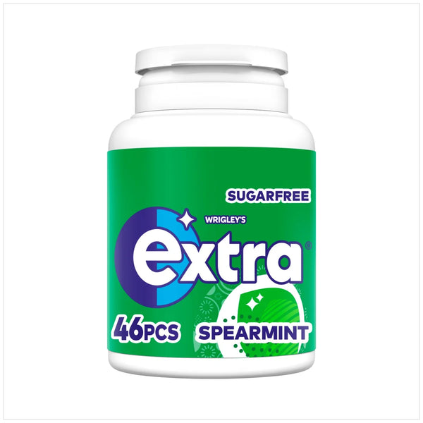 Wrigley's Extra Spearmint Sugar Free Chewing Gum, 46 Pieces