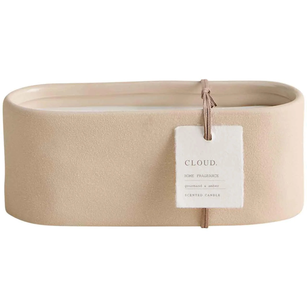 M&S Cloud Ceramic 3 Wick Candle