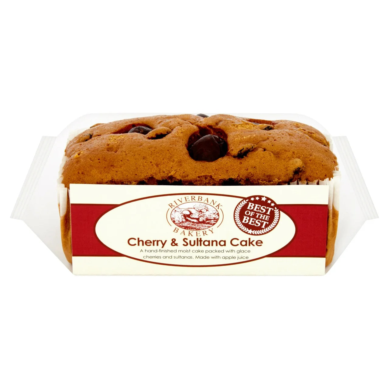 Riverbank Bakery Cherry & Sultana Cake, 400g