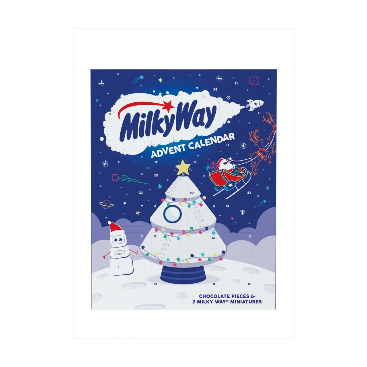 Milky Way Advent Calendar - 110g