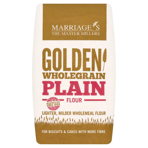 Marriages Golden Wholegrain Plain Flour 1000g