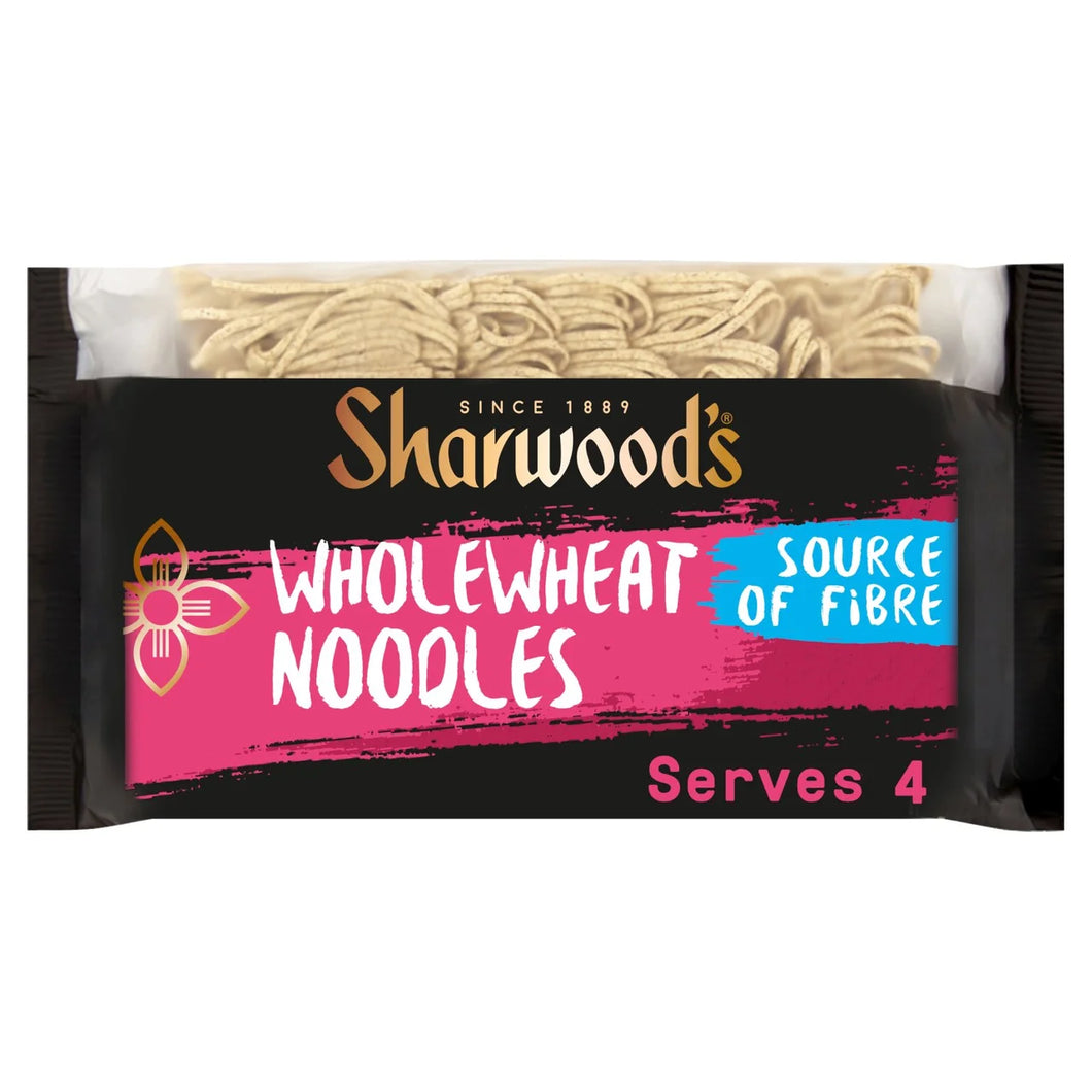 Sharwood's East Asian Wholewheat Noodles for Stir Fry 250g