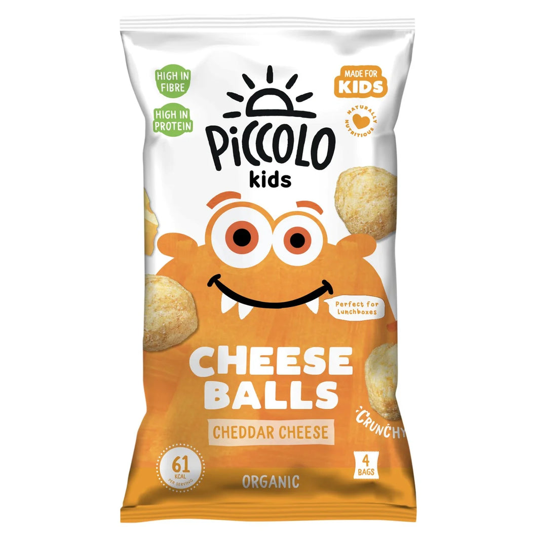 Piccolo Cheese Balls Kids Snack Multipack - 4x15g