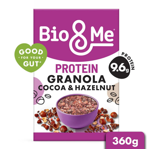 Bio&Me Cocoa & Hazelnut Gut-Loving Prebiotic Granola 360g