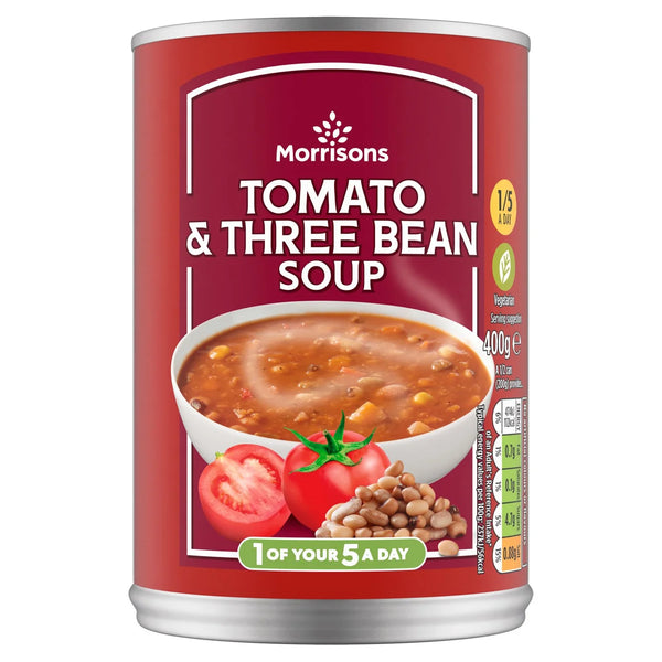 Morrisons Tomato & 3 Bean Soup