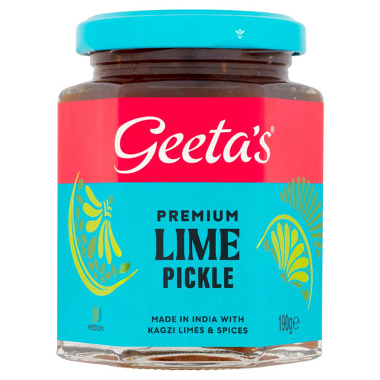 Geeta's Premium Lime Pickle 190g