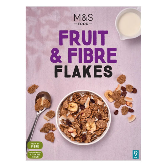 M&S Fruit & Fibre Flakes, 500g