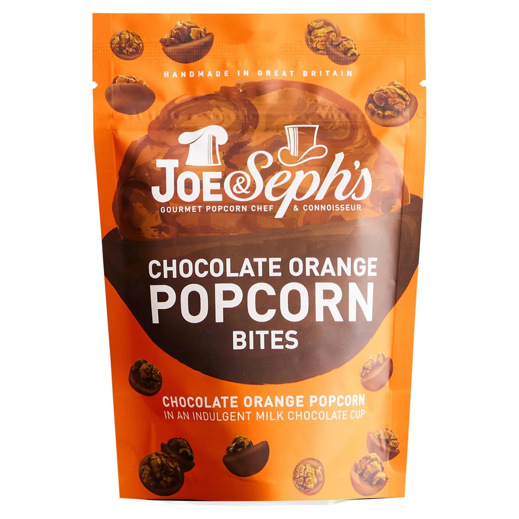 Joe & Seph's Orange Chocolate Popcorn Bites 63g