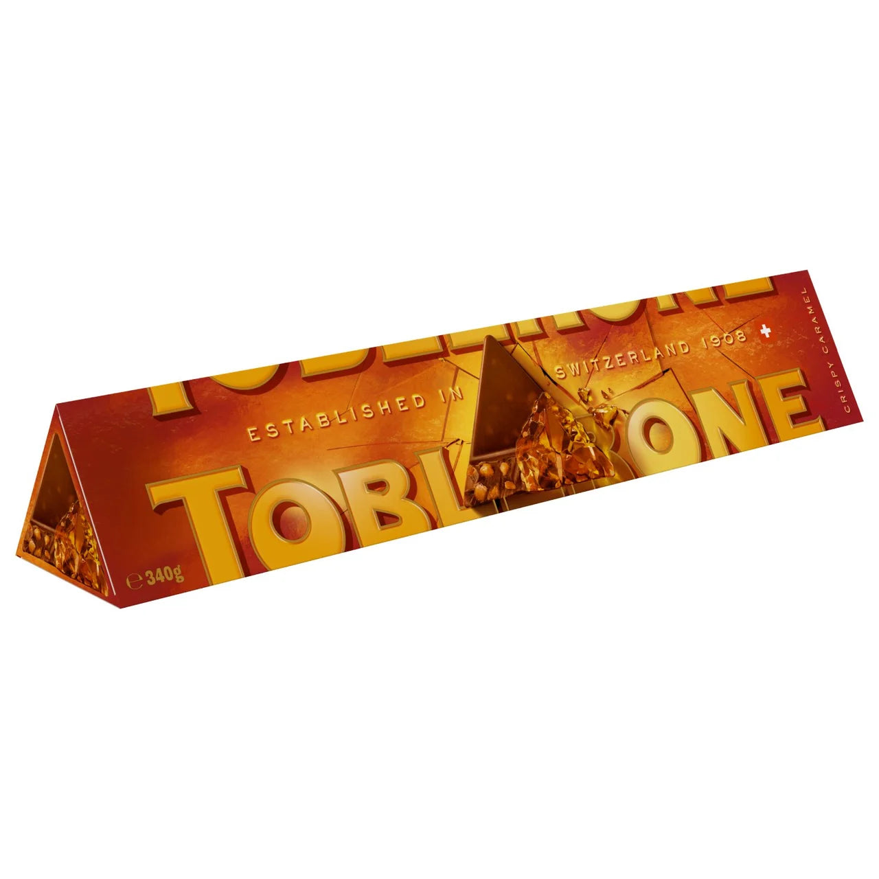 Toblerone Crispy Caramel Chocolate Gift Bar - 340g