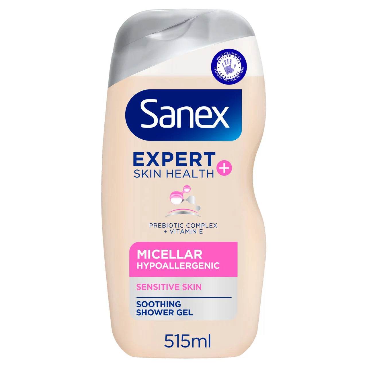 Sanex Expert+ Micellar Hypoallergenic Shower Gel -  515ml