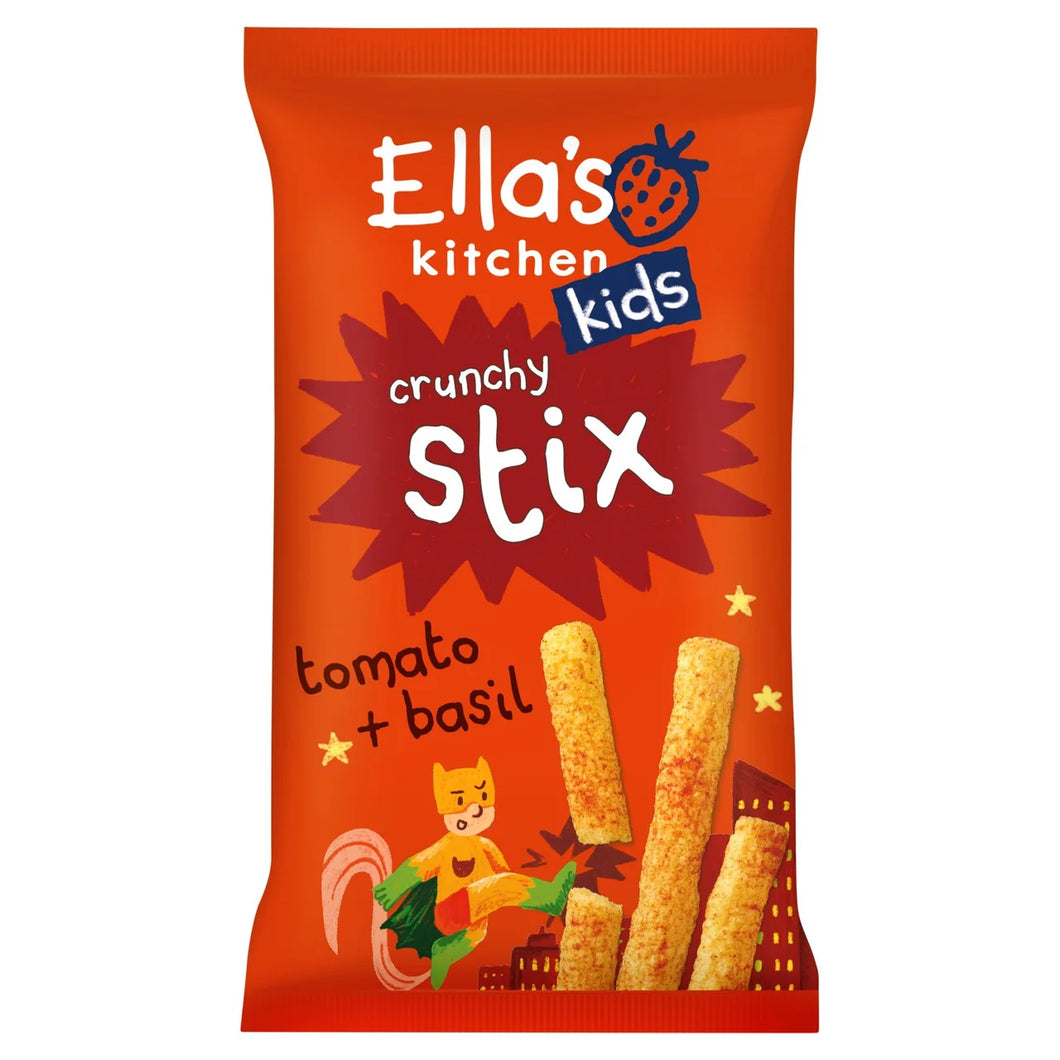 Ella's Kitchen Tomato & Basil Crunchy Stix 18+ Months - 22g