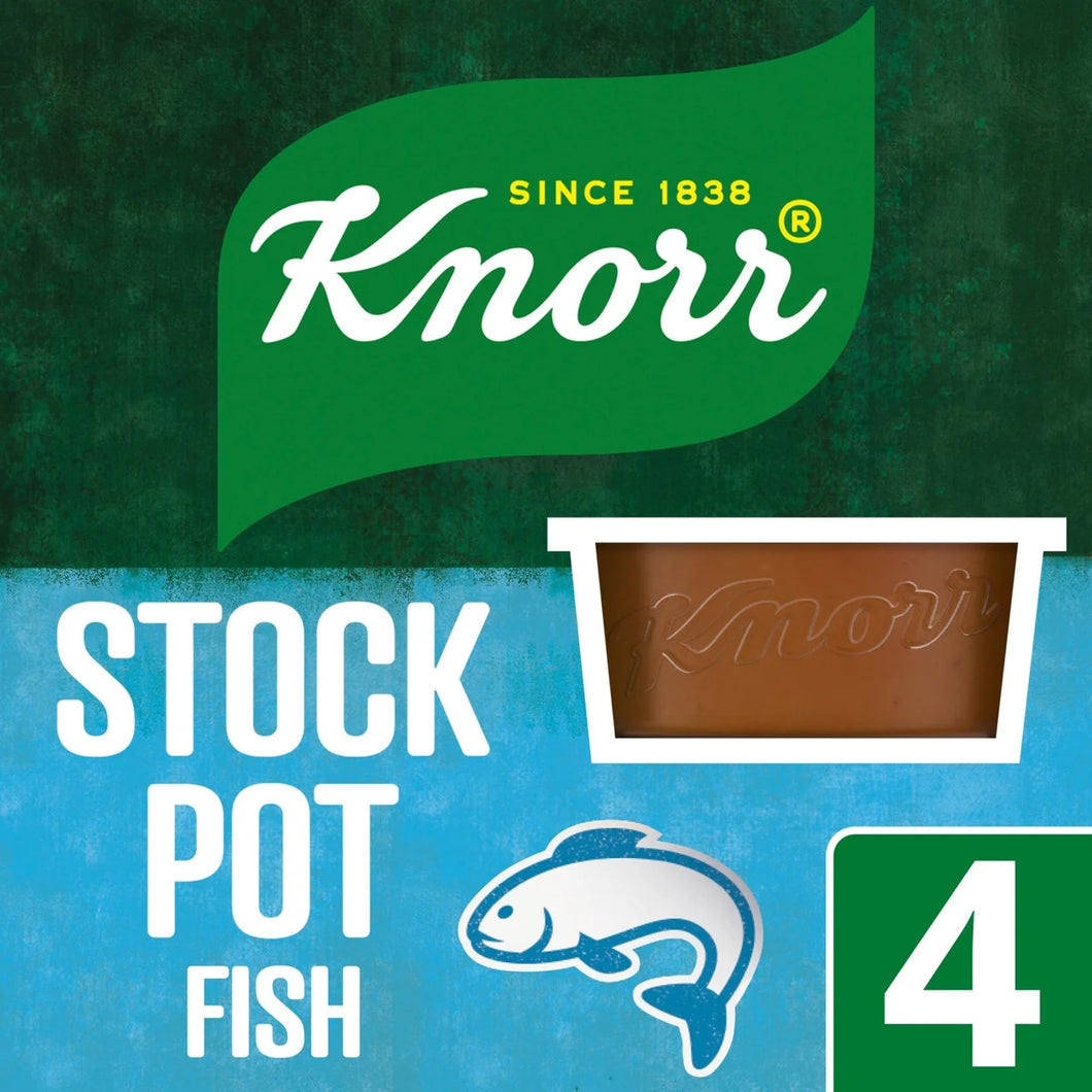Knorr Fish Stock Pot 4 x 28g