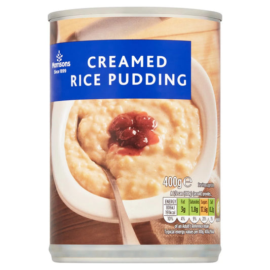 Morrisons Creamed Rice Pudding - 400g