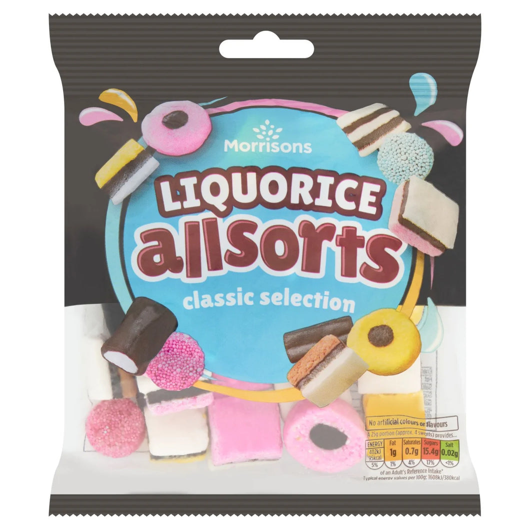Morrisons Liquorice Allsorts, 200g