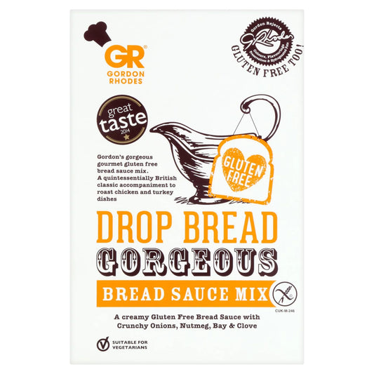 Gordon Rhodes Gluten Free Drop Bread Gorgeous Bread Sauce Mix 125G