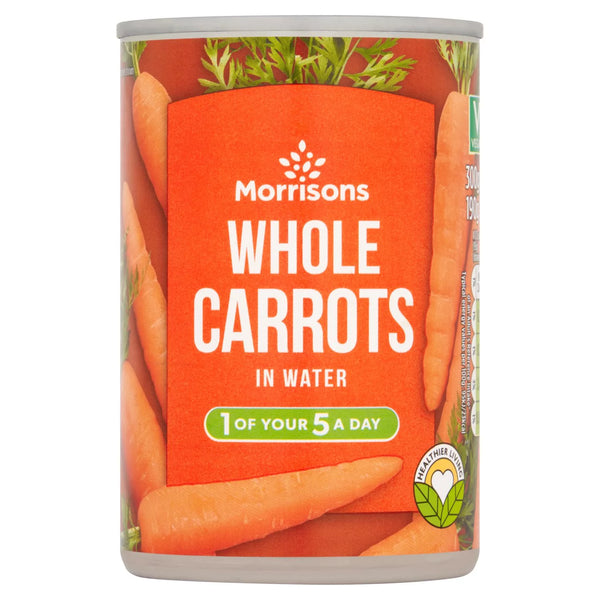 Morrisons Tinned Whole Carrots, 300g