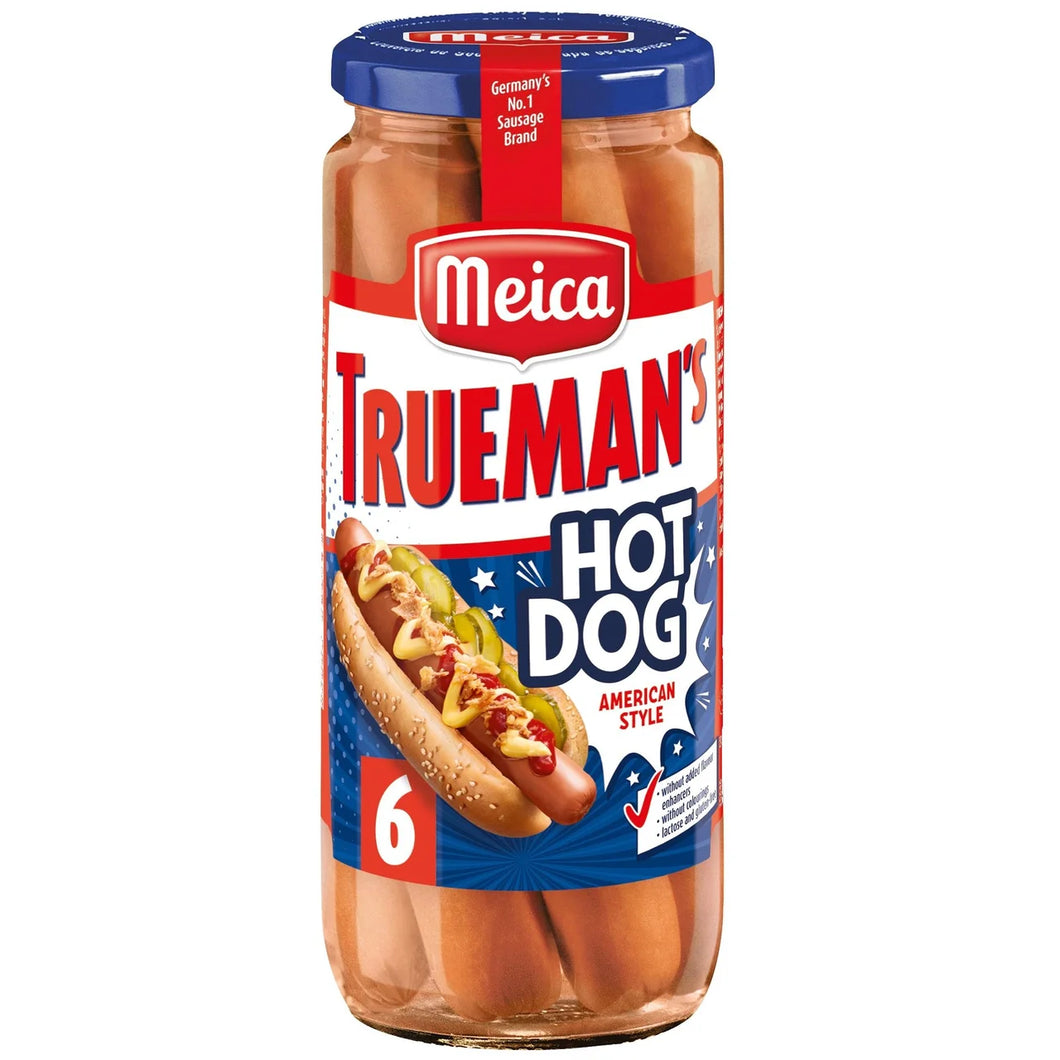 Meica Trueman's Pork Hot Dog Sausages