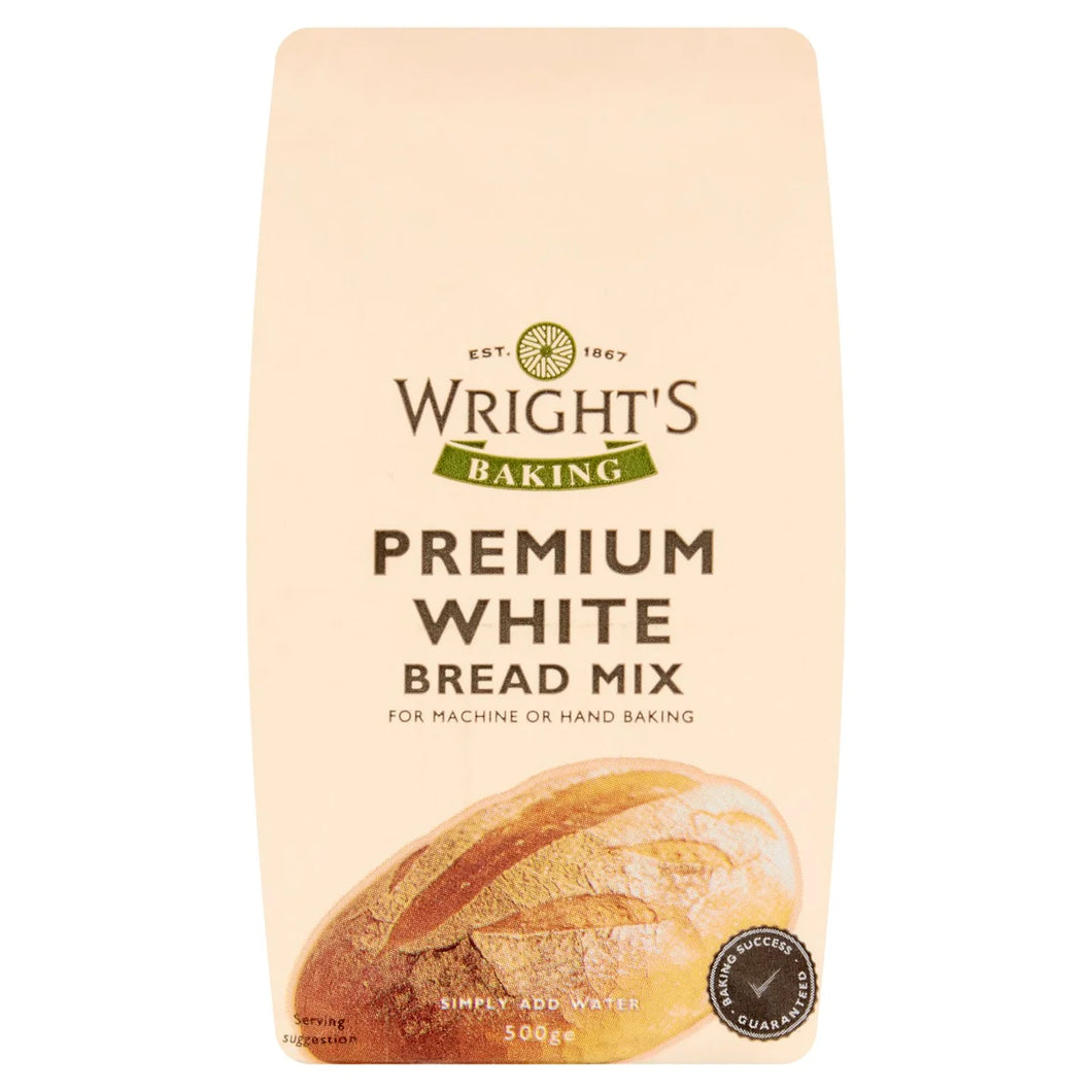 Wright's Bread Mix Premium White, 500g