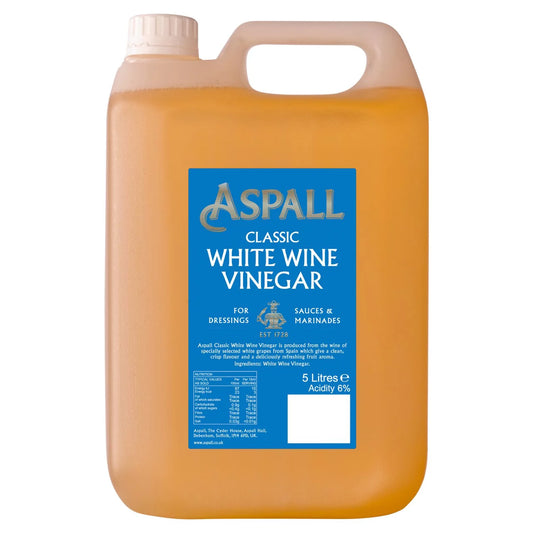 Aspall Classic White Wine Vinegar 5L